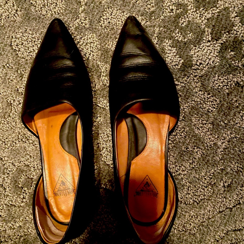 John Fluevog leather flats